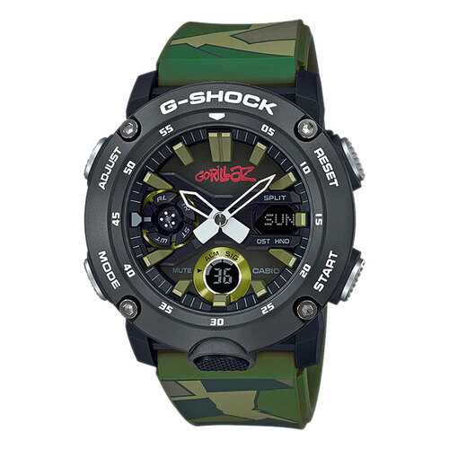 Японские наручные часы Casio G-SHOCK GA-2000GZ-3AER с хронографом в Золла