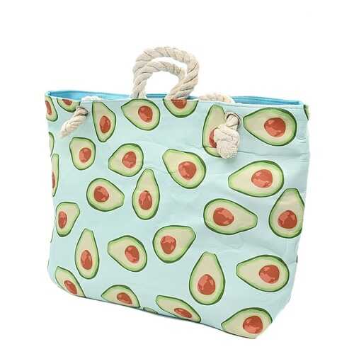 Пляжная сумка Beautybag Авокадо синяя в Золла
