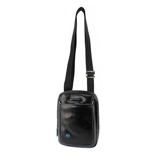 Сумка мужская кожаная Piquadro Blue Square CA3084B2 черная в Золла