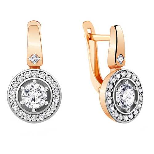 Серьги Aquamarine 48354А.6 в Золла