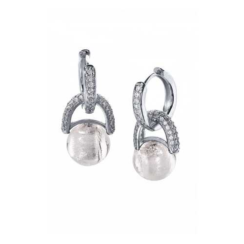 Серьги Bottega Murano 09030400 серебристые в Золла