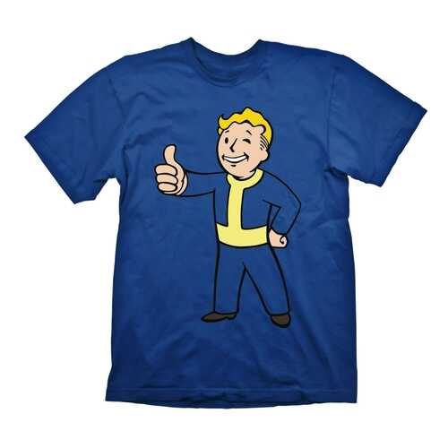 Футболка мужская Gaya Entertainment Fallout Thumbs Up синяя M в Золла