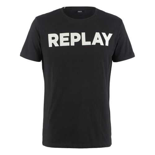 Футболка мужская Replay M3594.2660.098 черная S в Золла