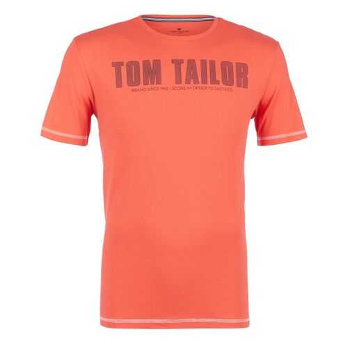 Футболка мужская TOM TAILOR 1019275-11042 красная S в Золла