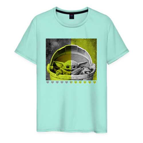 Футболка мужская ВсеМайки 2147267 зеленая XXXL в Золла