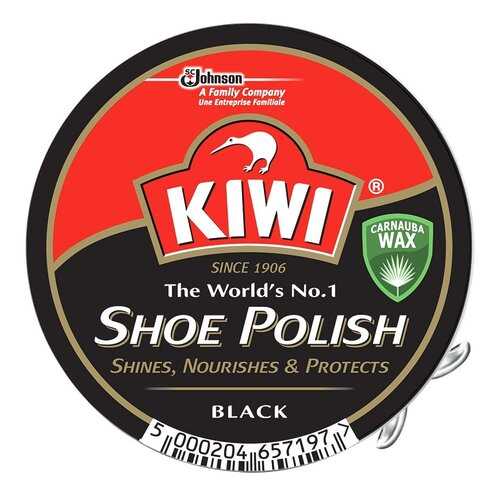 Крем для обуви Kiwi shoe polish черный в Золла