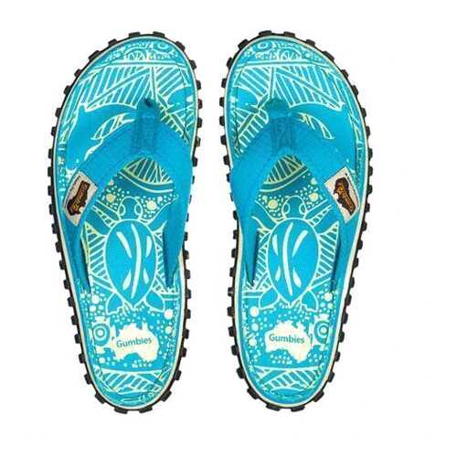 Шлепанцы женские Gumbies Islander Canvas Turquoise 2020 (39) в Золла