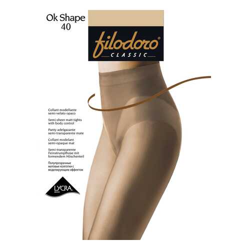 Колготки Filodoro Classic OK SHAPE 40/Glace/3 (M) в Золла