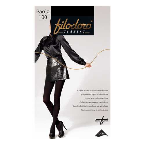 Колготки Filodoro Classic PAOLA 100/Nero/4 (L) в Золла