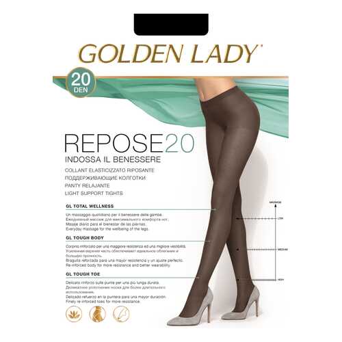 Колготки Golden Lady REPOSE 20, nero, 5/XL в Золла