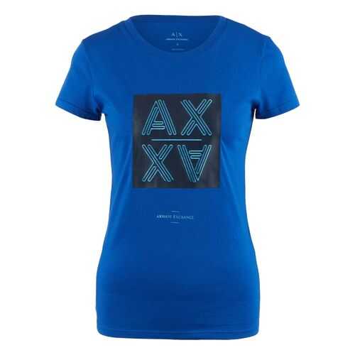 Футболка женская Armani Exchange 3HYTAQ YJ73Z синяя S в Золла